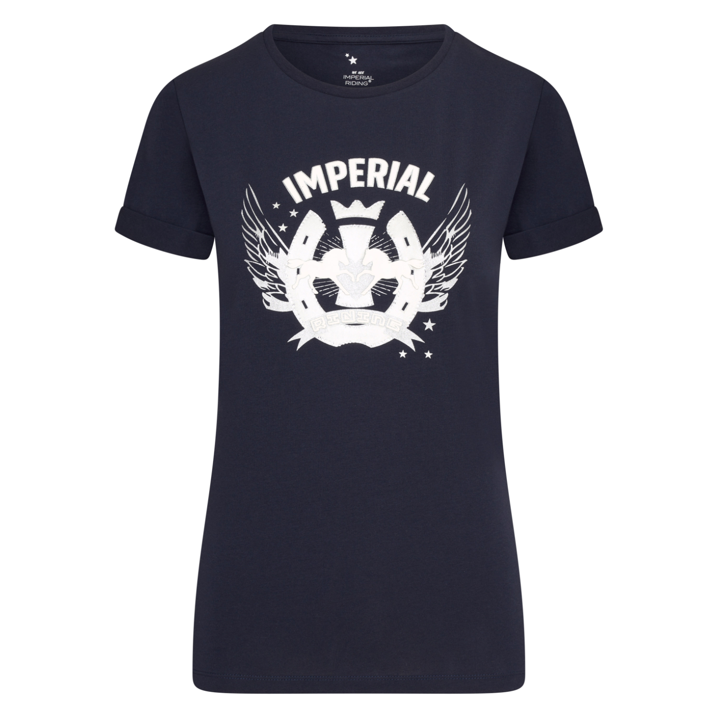 Imperial Riding T-shirt Glow Navy - 8