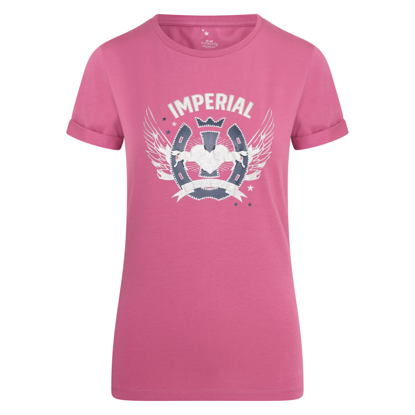 Imperial Riding T-shirt Glow Violet rose - 3