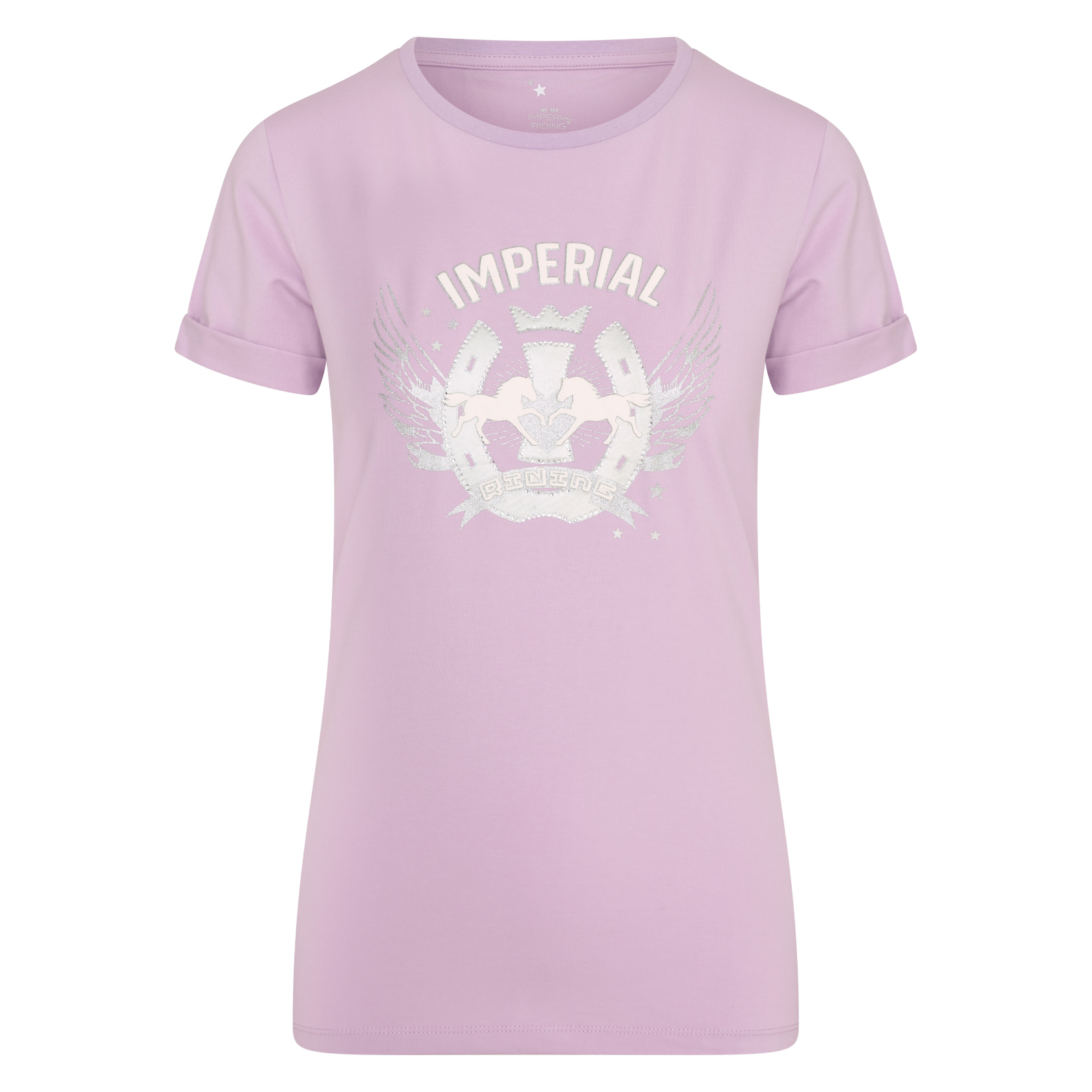 Imperial Riding T-Shirt Glow Orchid bloom (M)