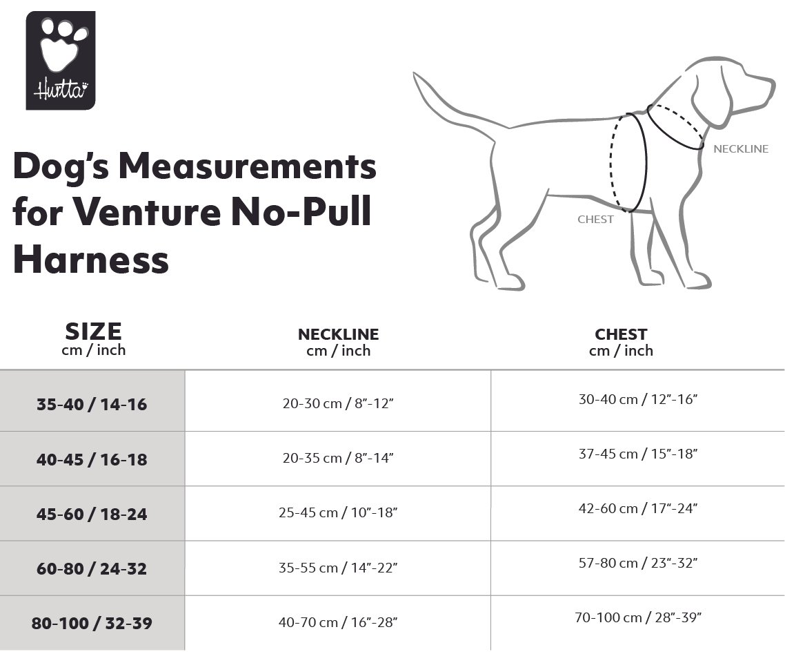 Hurtta Venture No-Pull Dog Harness - Coral - 3