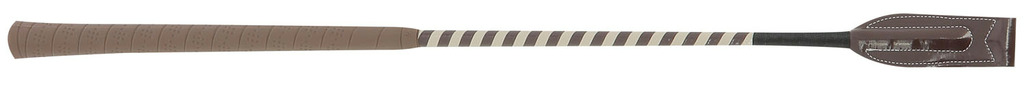 WHIP & GO 'Show' Ridspö Beige/Chocolate - 63 cm long