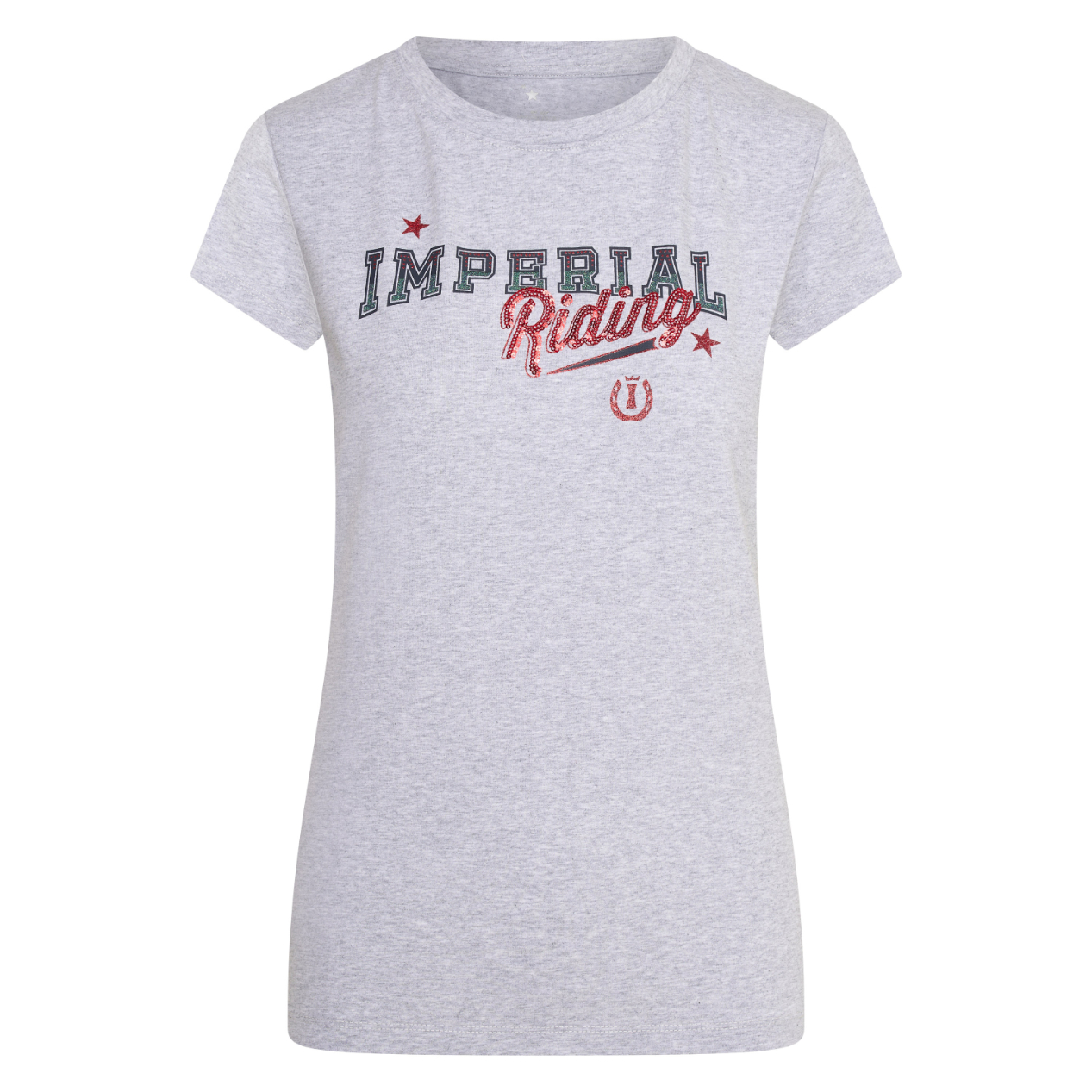 Imperial Riding T-shirt Classy Grey Melange - 3