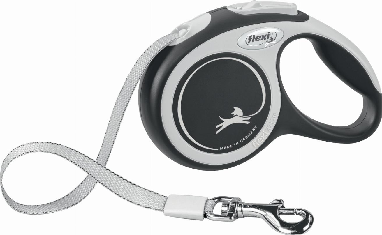 Flexi New Comfort Leash - Black