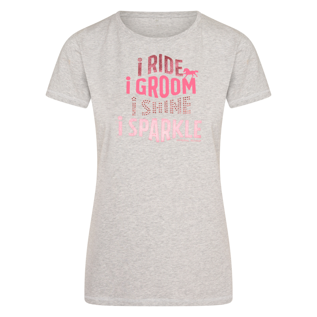 Imperial Riding T-shirt I Ride Grey Heather - 4