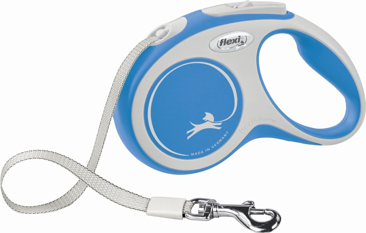 Flexi New Comfort Leash - Blue