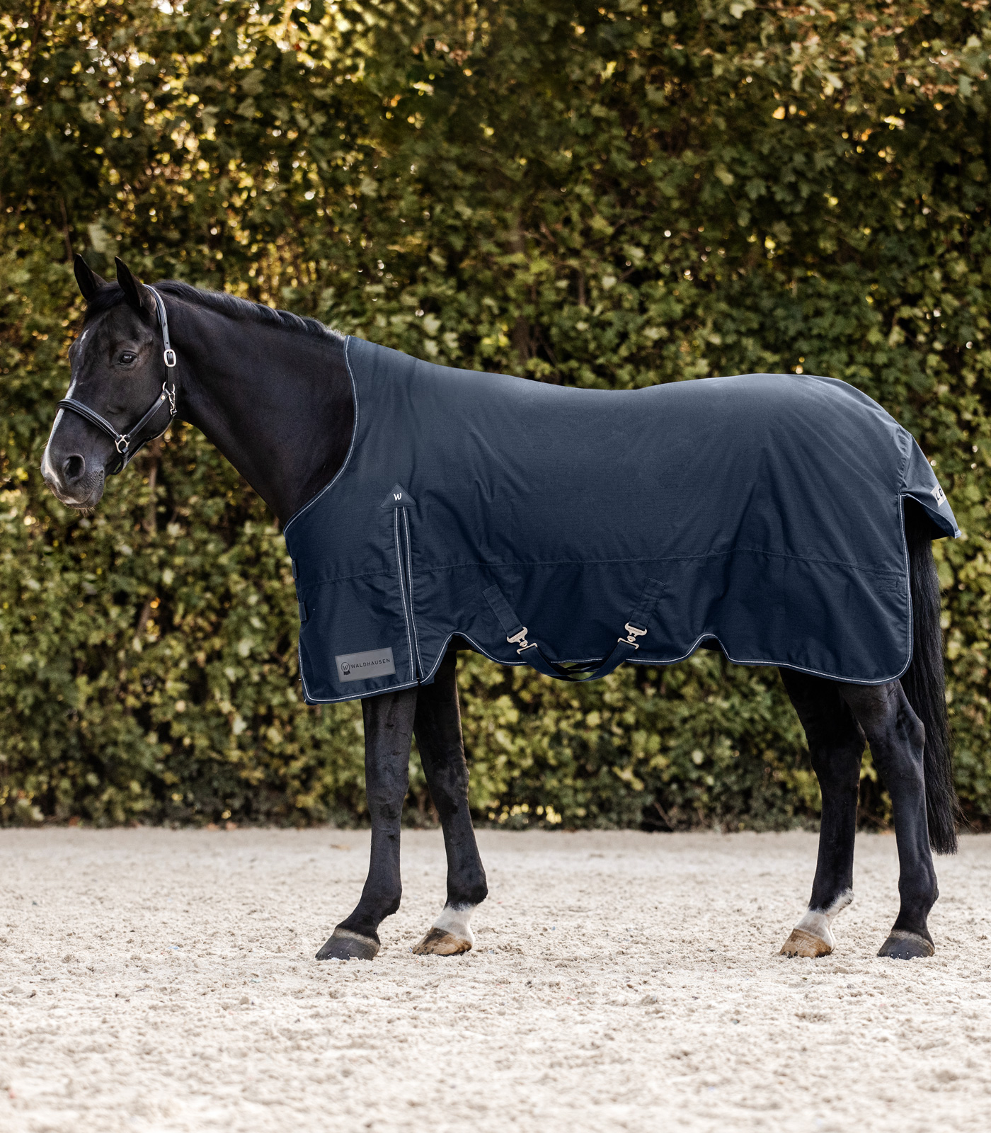 Waldhausen Arctic Turnout Rug, High Neck, 100 G Night Blå