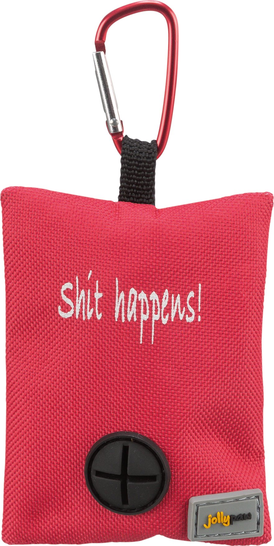 Jolly Paw jätepussidispenseri "Shit happens!" - Assorted colors