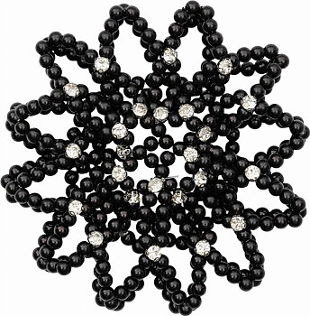 Equipage Saga Hair Net  - Black