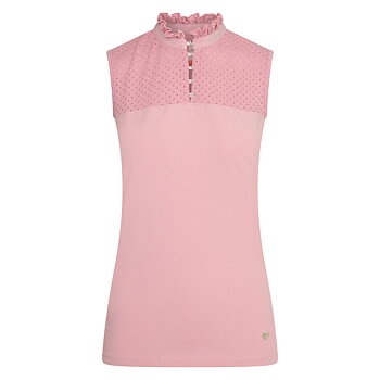 Imperial Riding Polo shirt sleeveless Camee Junior Classy pink