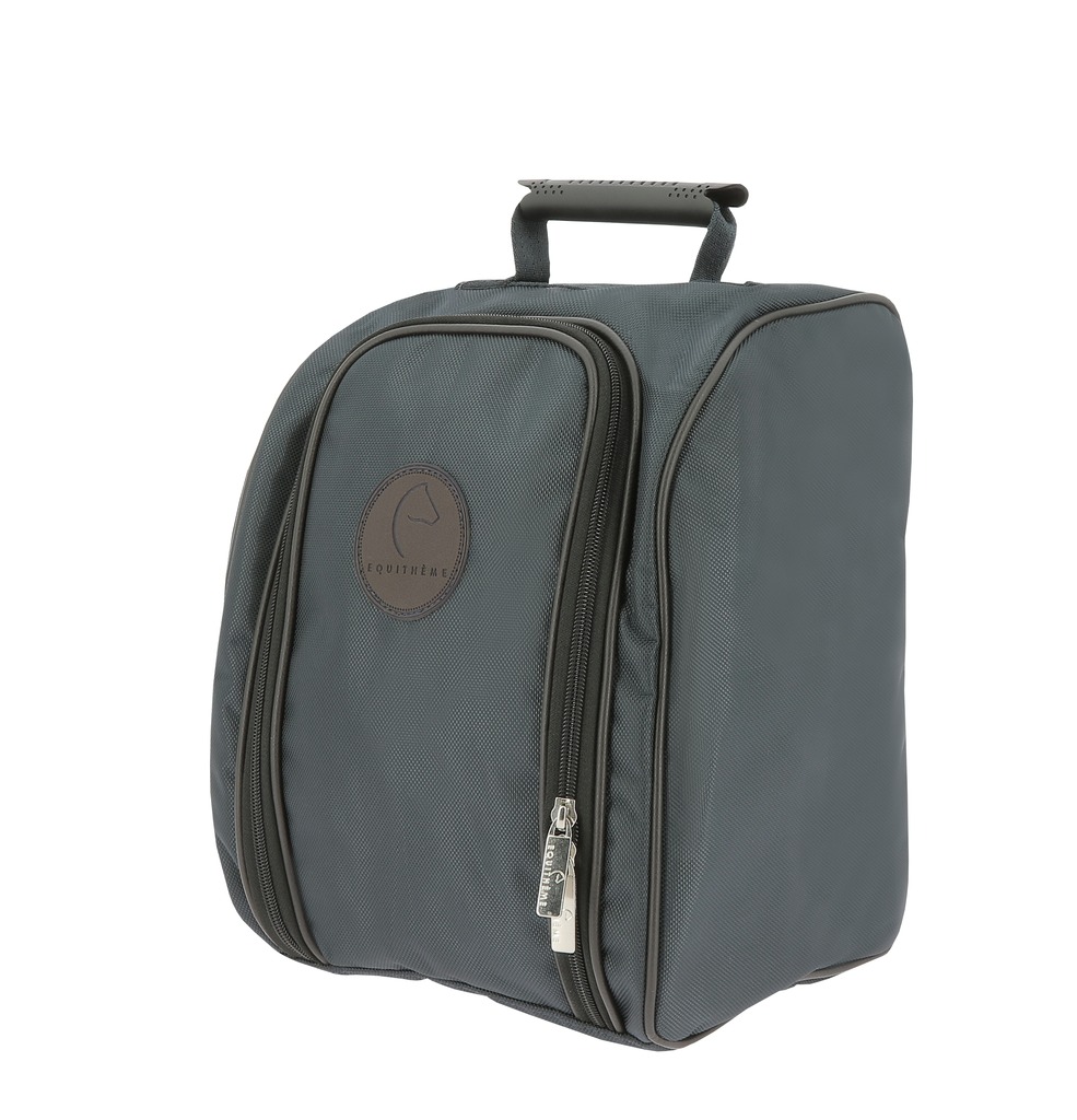 EQUITHEME 'Premium' Väska För Ridhjälm Navy - L 21 x P 19,5 x H 32 cm - 2