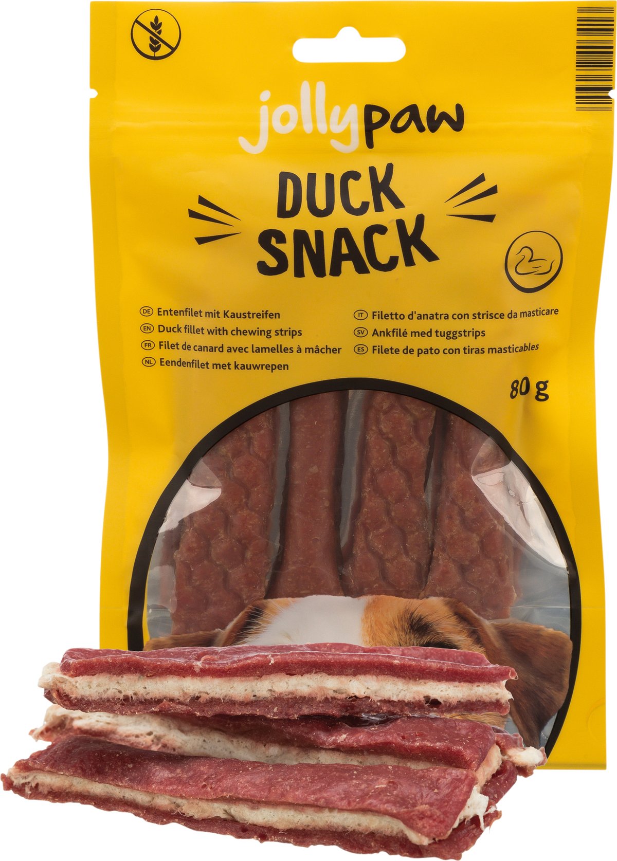 Jolly Paw Duck Snack, raakanahoilla - 5