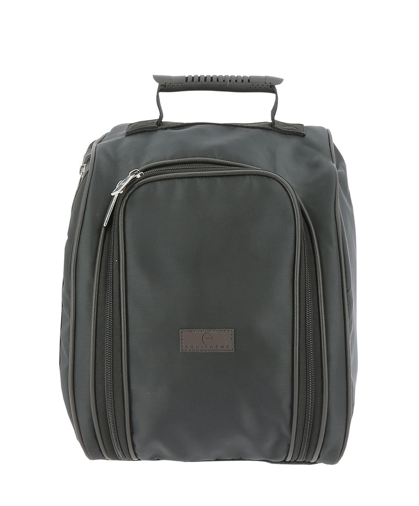 EQUITHEME 'Soft' Helmet Bag Black - L 21 x P 19,5 x H 32 cm - 5