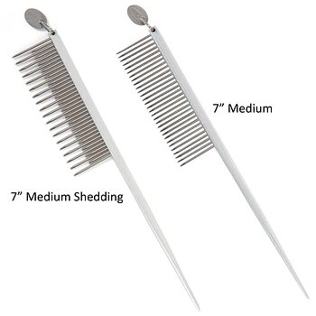 Geib Stainless Steel Tail Combs With Handle