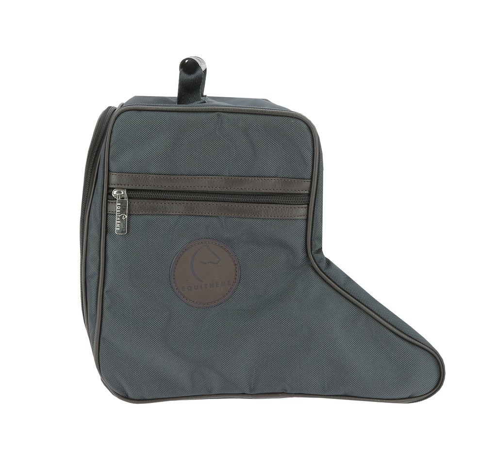 EQUITHEME 'Premium' Ankle Boots Bag Navy - 4