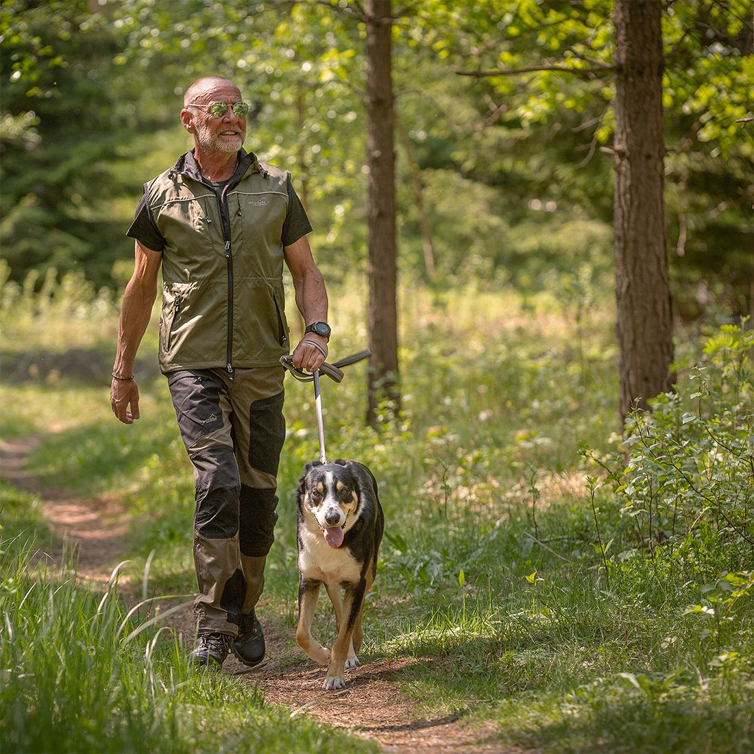 Arrak Outdoor Jumper Vest - Olive - 2