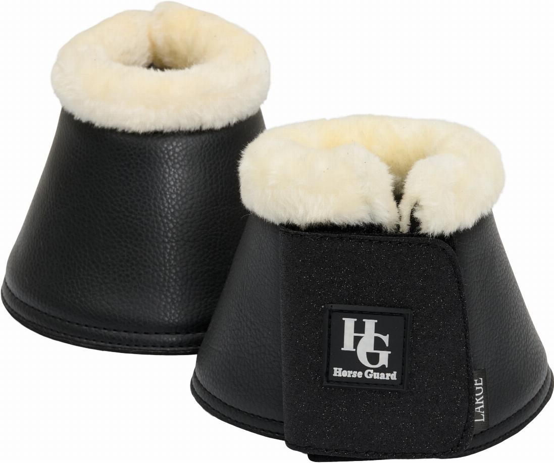HorseGuard Leela Glitter Bell Boots  - Black
