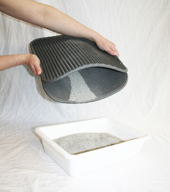 small cat litter mat