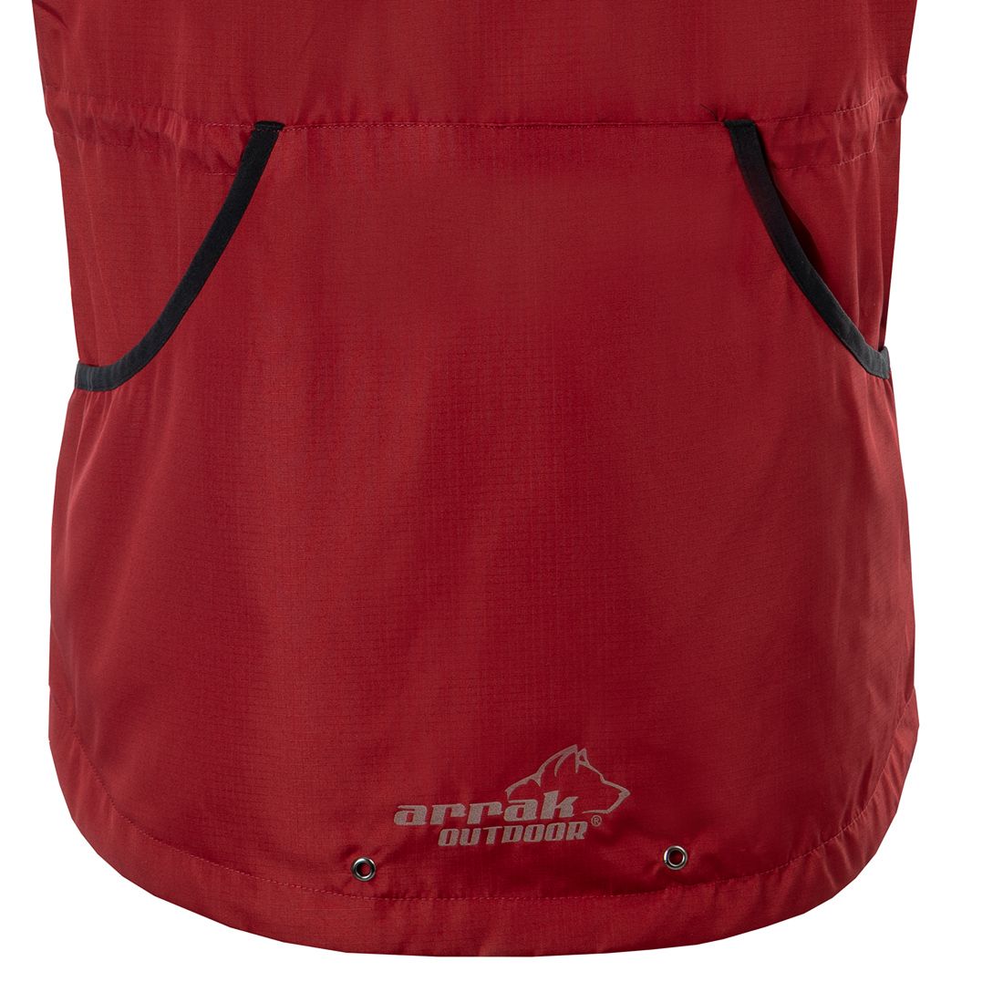 Arrak Outdoor Jumper Vest Dame - Red - 5