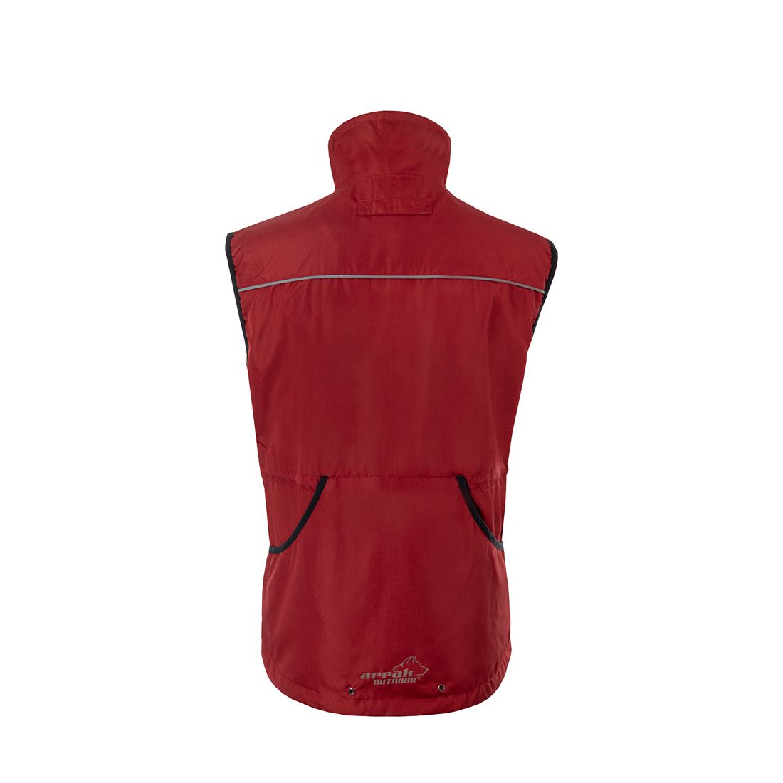 Arrak Outdoor Jumper Vest Dame - Red - 4