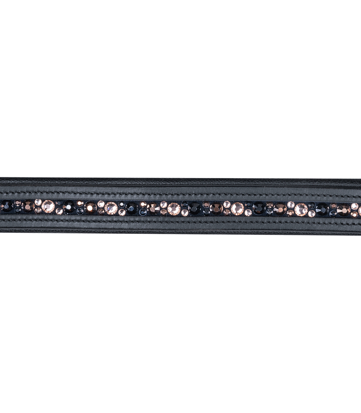Waldhausen Crystal Lädergrimma Svart/Grå - 2