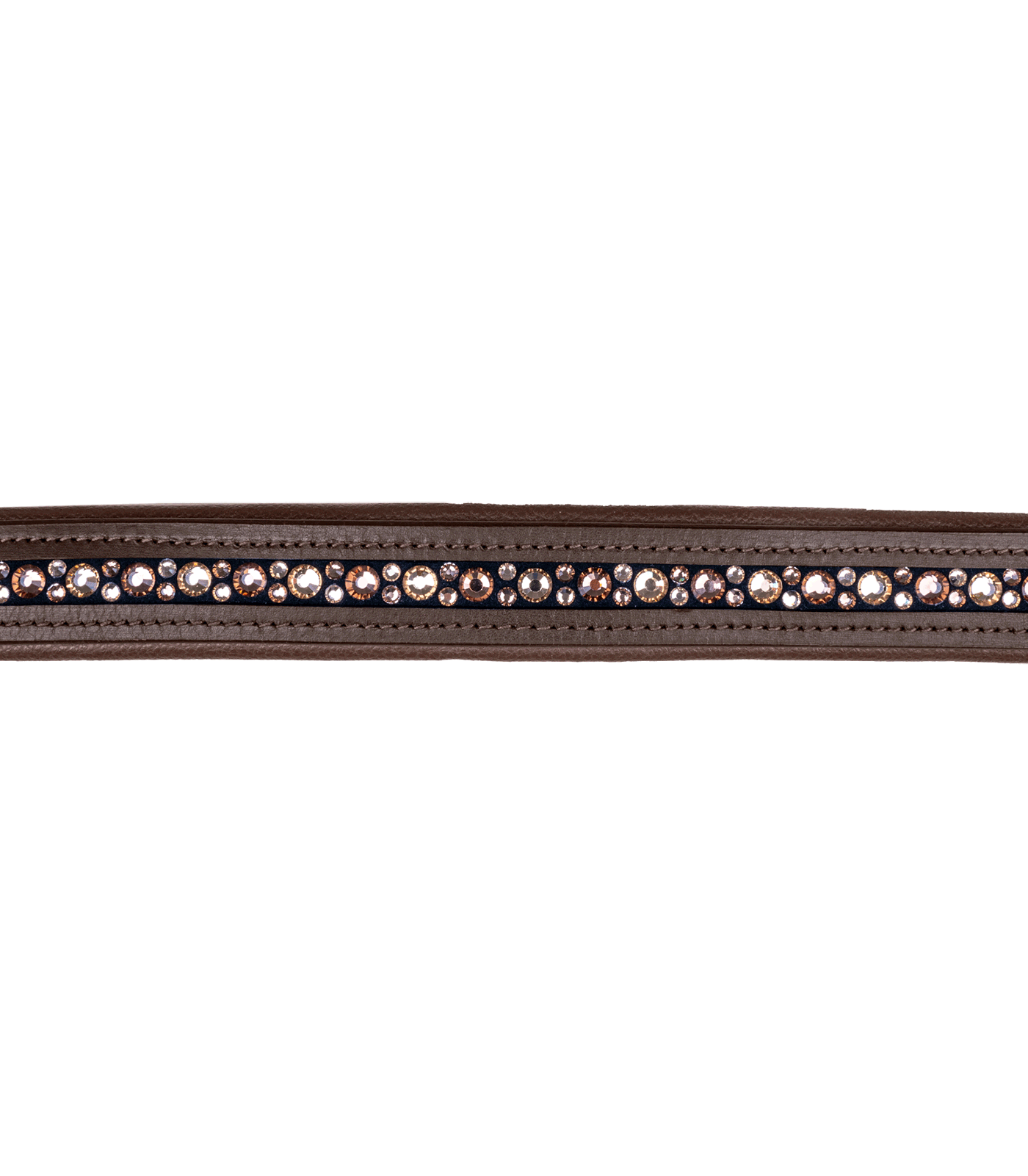 Waldhausen Crystal Lädergrimma Brun/Guld - 4