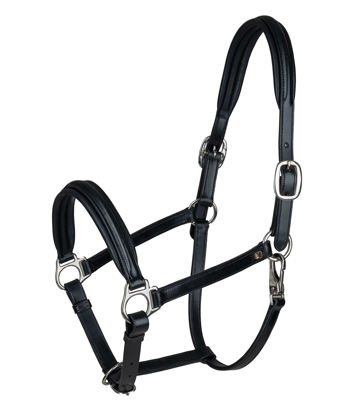 Waldhausen Classy S-Line Lädergrimma Svart/Silver (Cob)