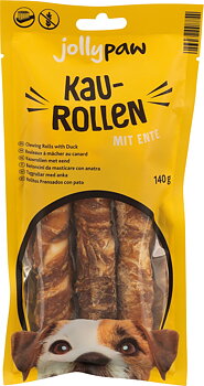 Jolly Paw Chewing sticks, white, duck