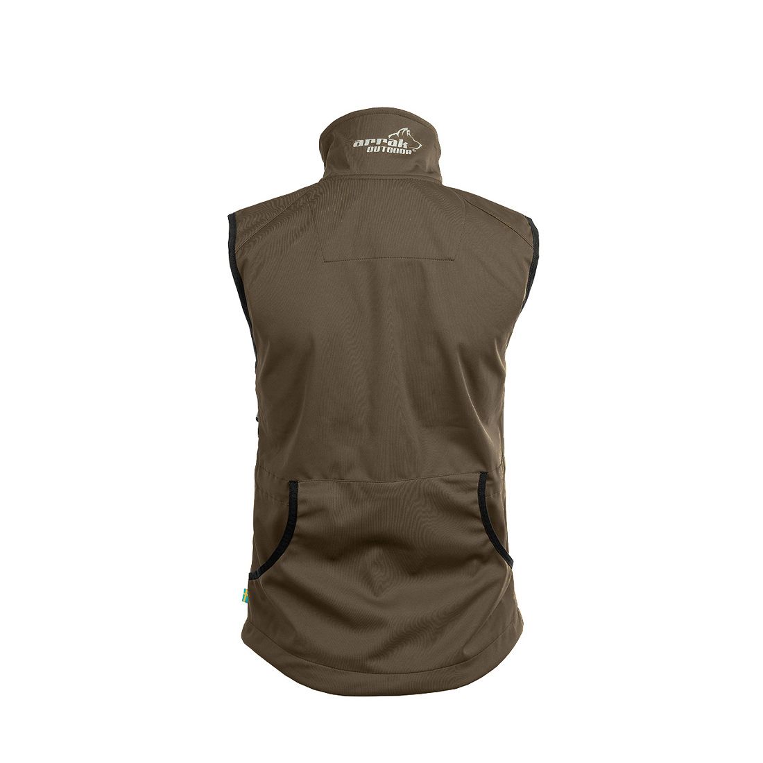Arrak Outdoor Softshell Vest Acadia menn - Brun - 3