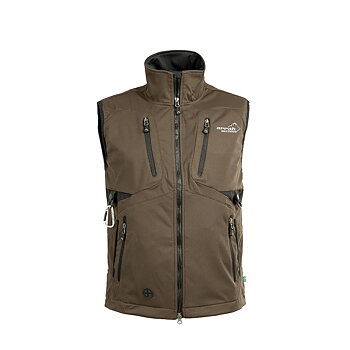 Arrak Outdoor Softshell Vest Acadia menn - Brun