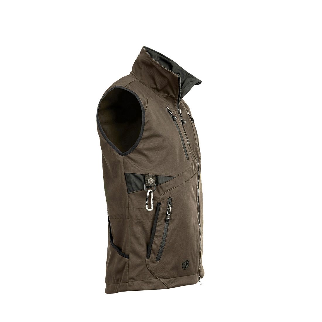 Arrak Outdoor Softshell Vest Acadia menn - Brun - 2
