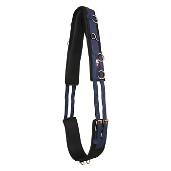 Imperial Riding Nylon juoksutusvyö Deluxe Extra Navy-Rosegold