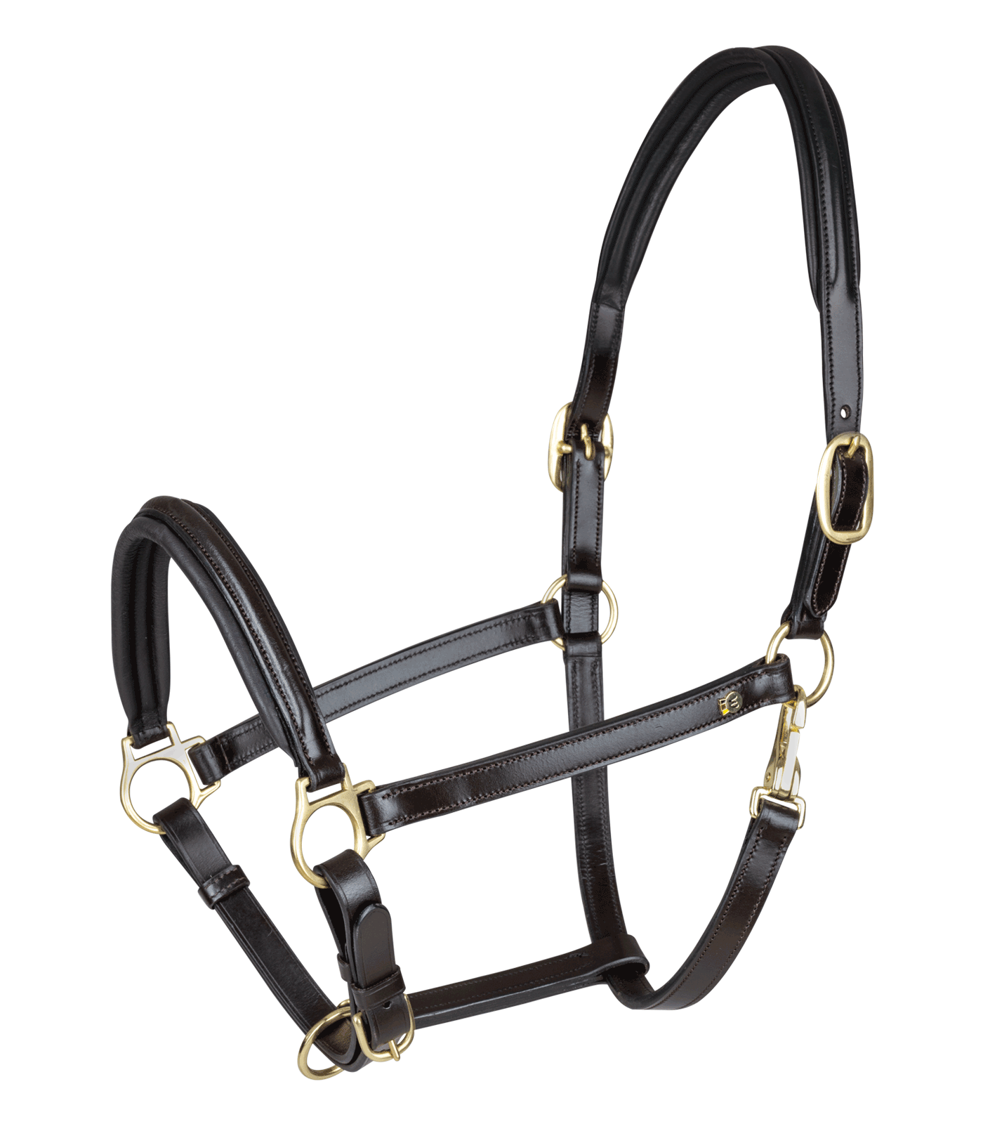 Waldhausen Classy S-Line Lädergrimma Brun/Brass (Cob)