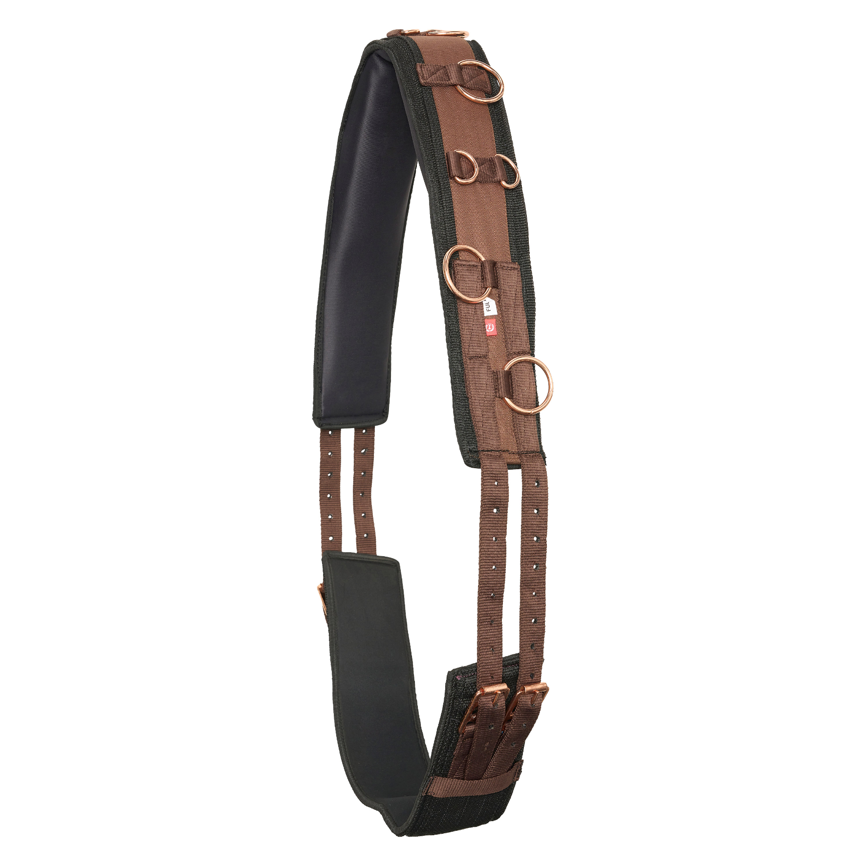 Imperial Riding Longeringsgjord i nylon Deluxe Extra Walnut-Walnut - 2