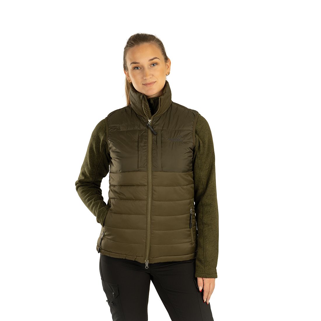 Arrak Outdoor Warmy Vest Women - Olive - 3