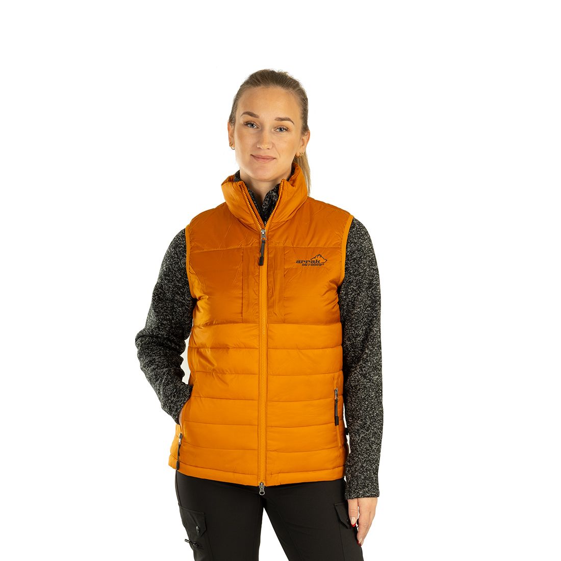 Arrak Outdoor Warmy Vest Women - Gold - 3