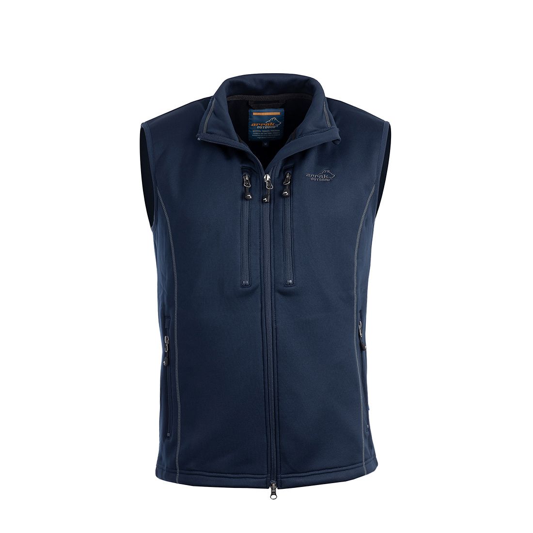 Arrak Outdoor Powerfleece-genser for menn - Navy
