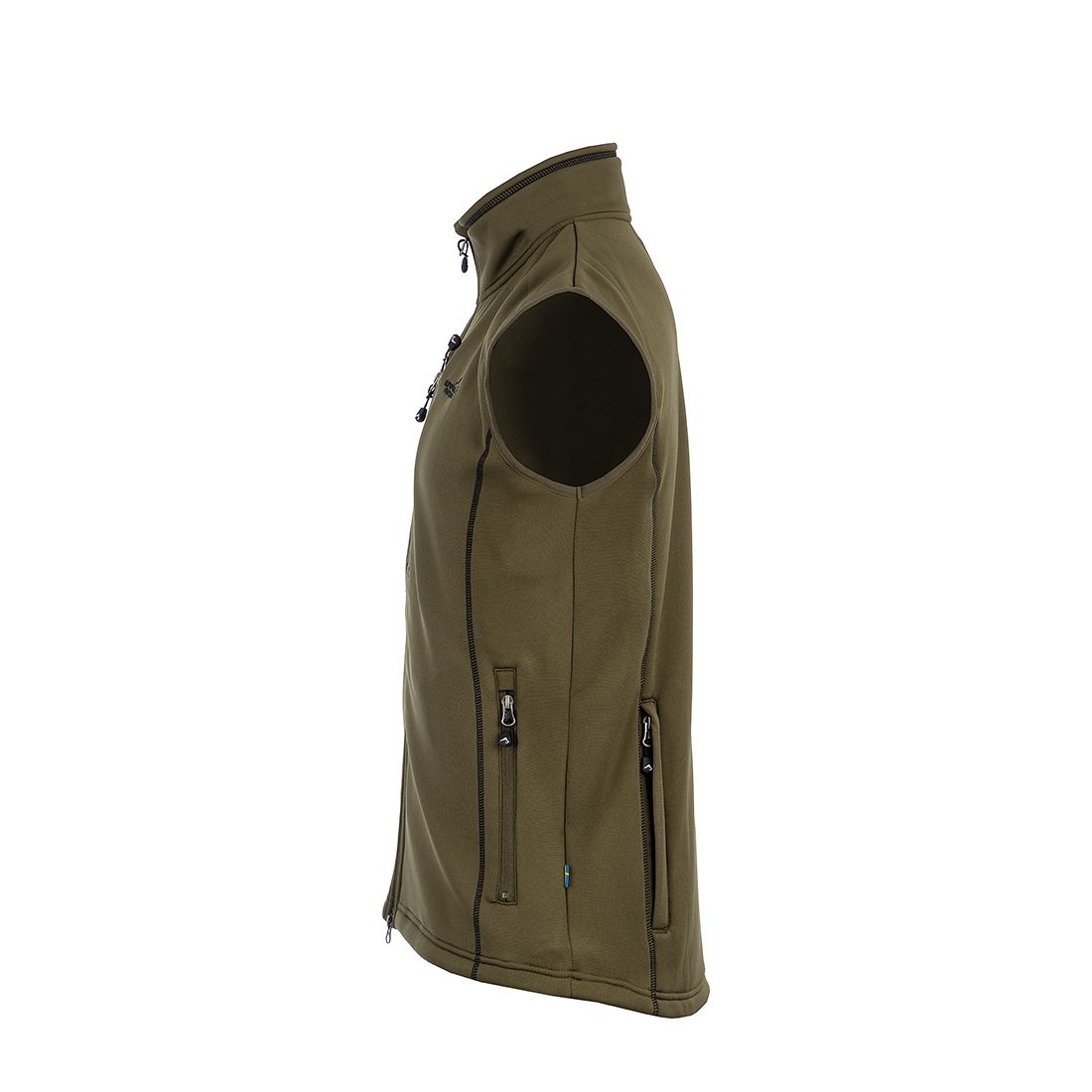 Arrak Outdoor Powerfleece Vest Men - Olive - 4