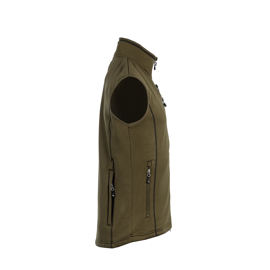 Arrak Outdoor Powerfleece VÄST Herr - Olive - 2