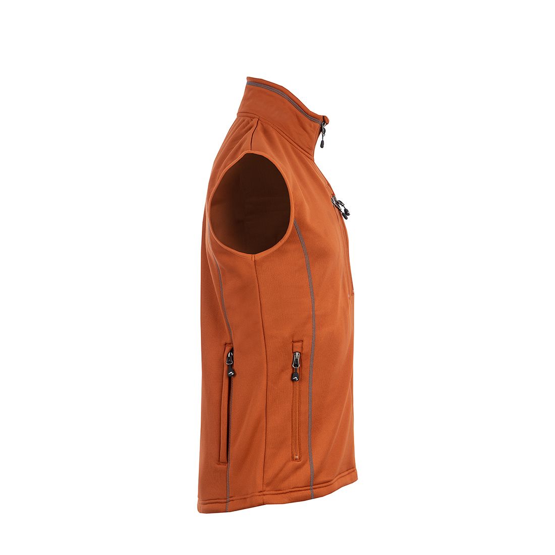 Arrak Outdoor Powerfleece-genser for menn - Burnt Orange - 2