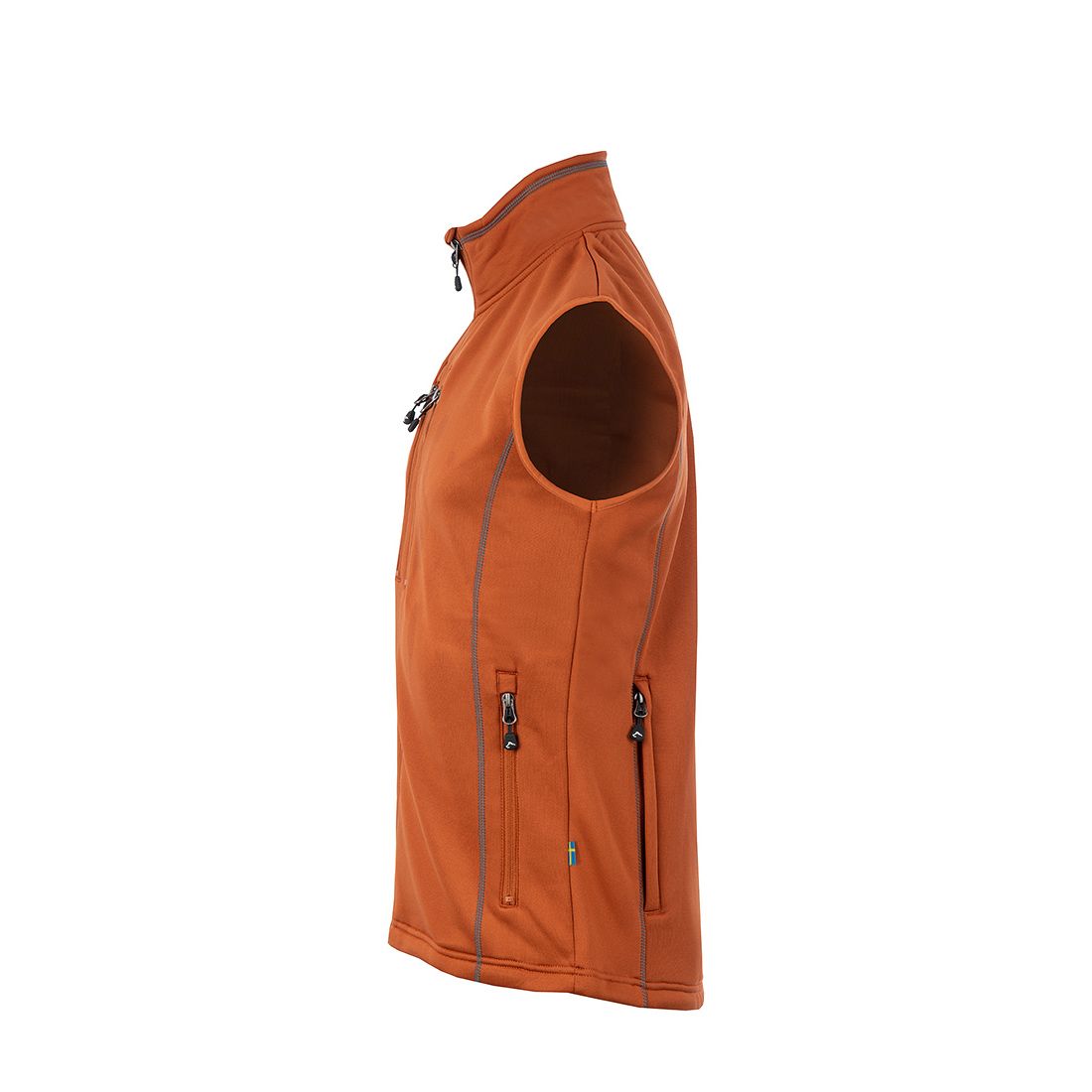 Arrak Outdoor Powerfleece-genser for menn - Burnt Orange - 4