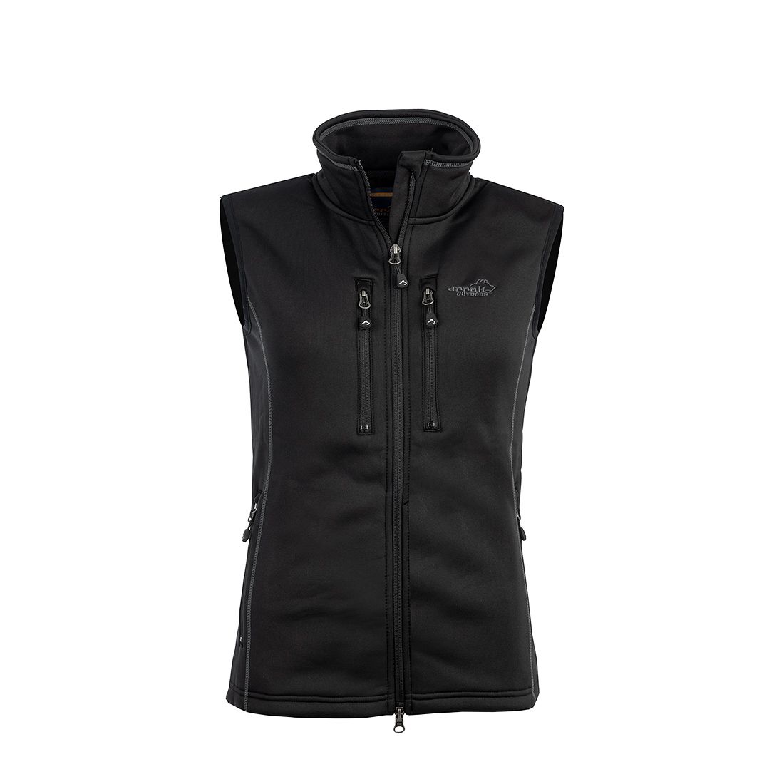 Arrak Outdoor Powerfleece Vest Women - Svart