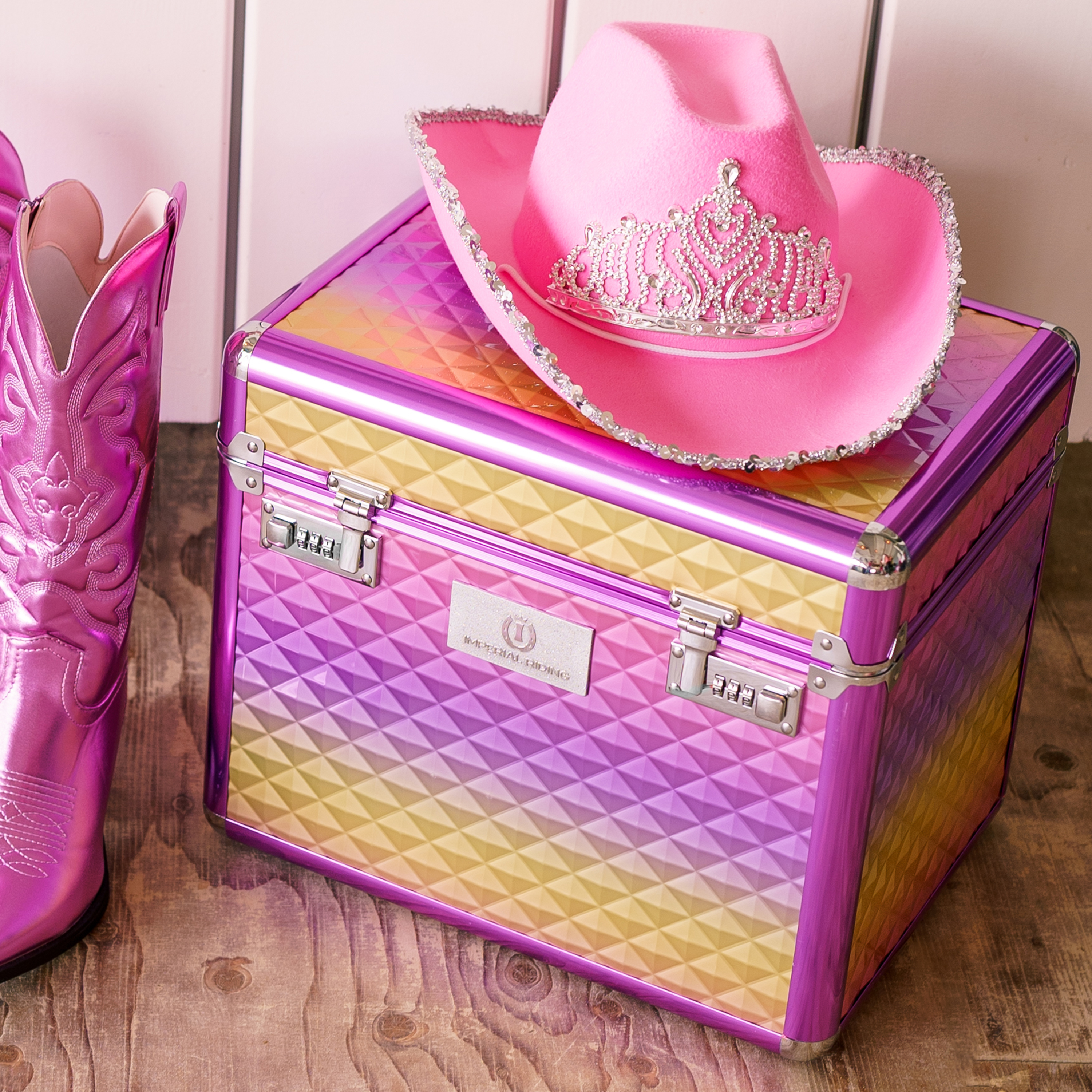 Imperial Riding Grooming box Shiny Unicorn - 3