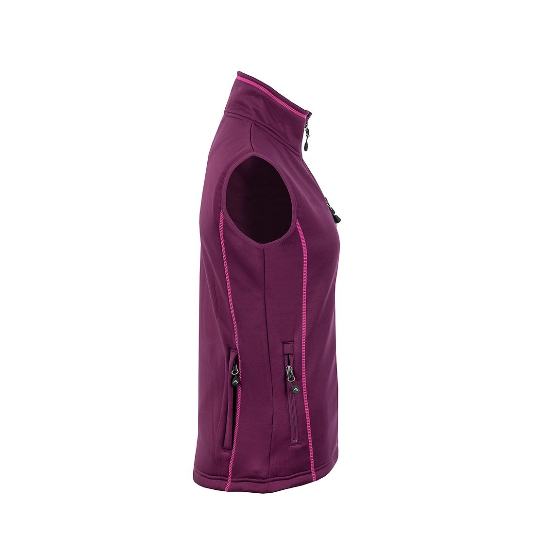 Arrak Outdoor Powerfleece VÄST Dam - Fuchsia - 2