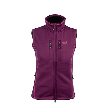 Arrak Outdoor Powerfleece VÄST dame - Fuchsia
