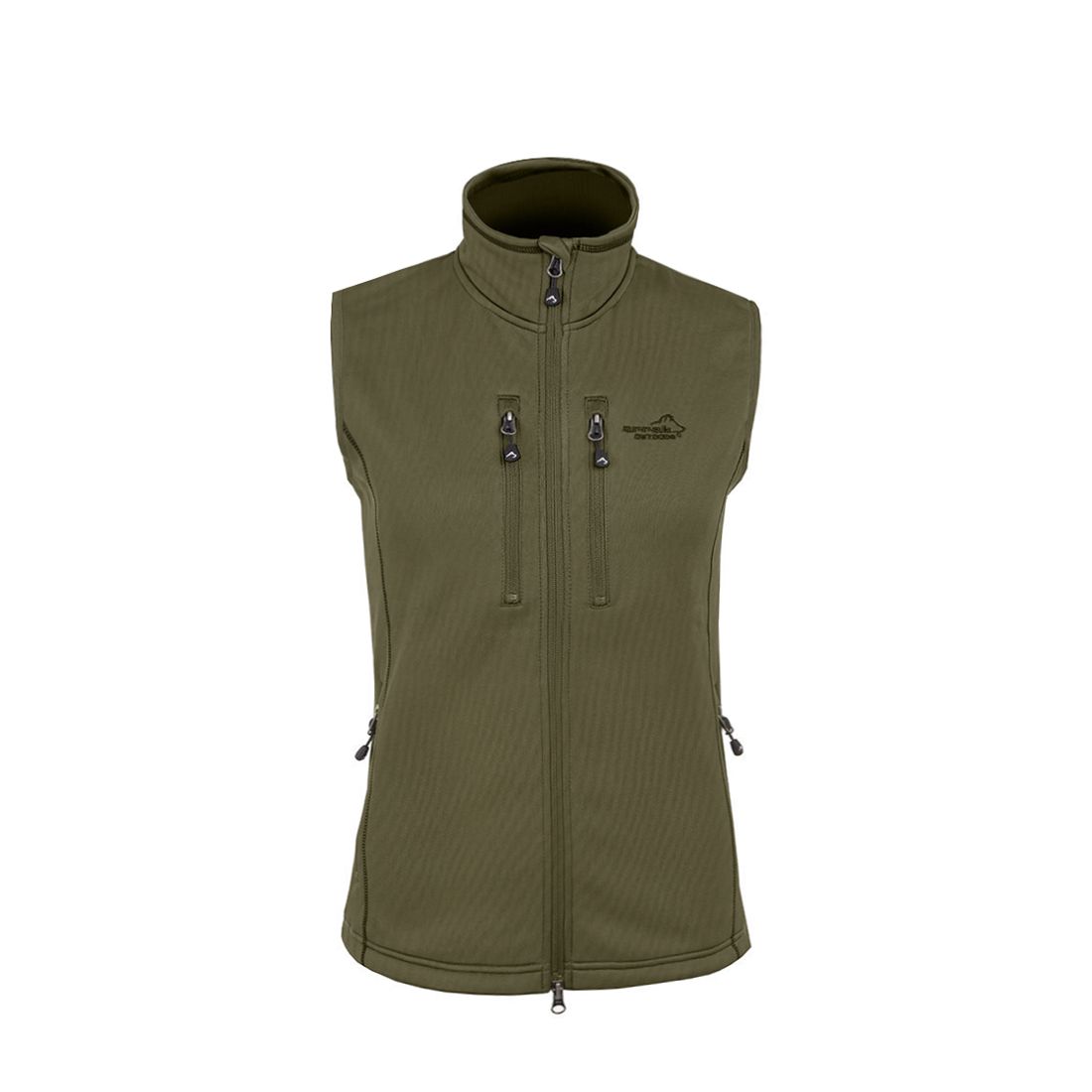 Arrak Outdoor Powerfleece VÄST Dam - Olive