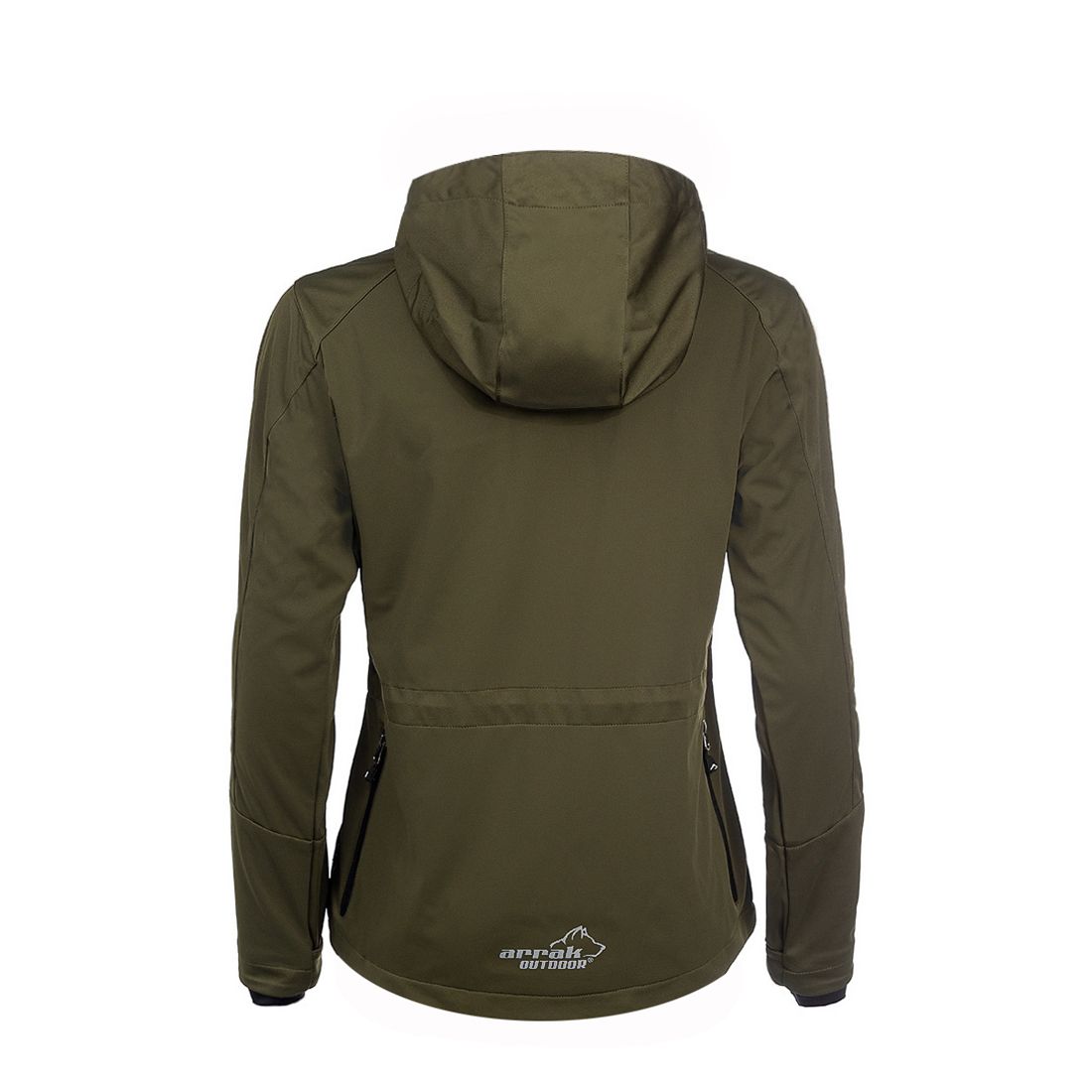 Arrak Outdoor Softshell-jakke Akka dame - Oliven - 2
