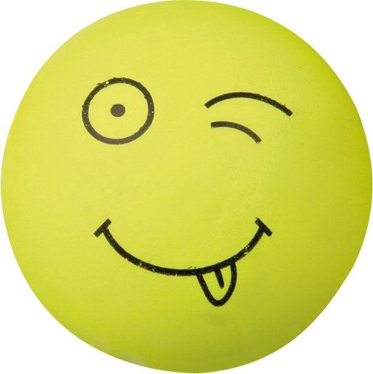 Jolly Paw Smiley bold i skumgummi, forskellige motiver - Assorted colors - 4