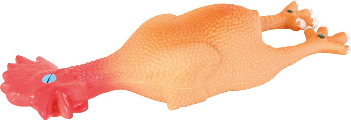 Jolly Paw Chicken, latex - Orange