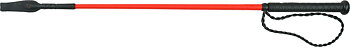 WHIP & GO Twist Reitgerte mit Griff Red - 65 cm long