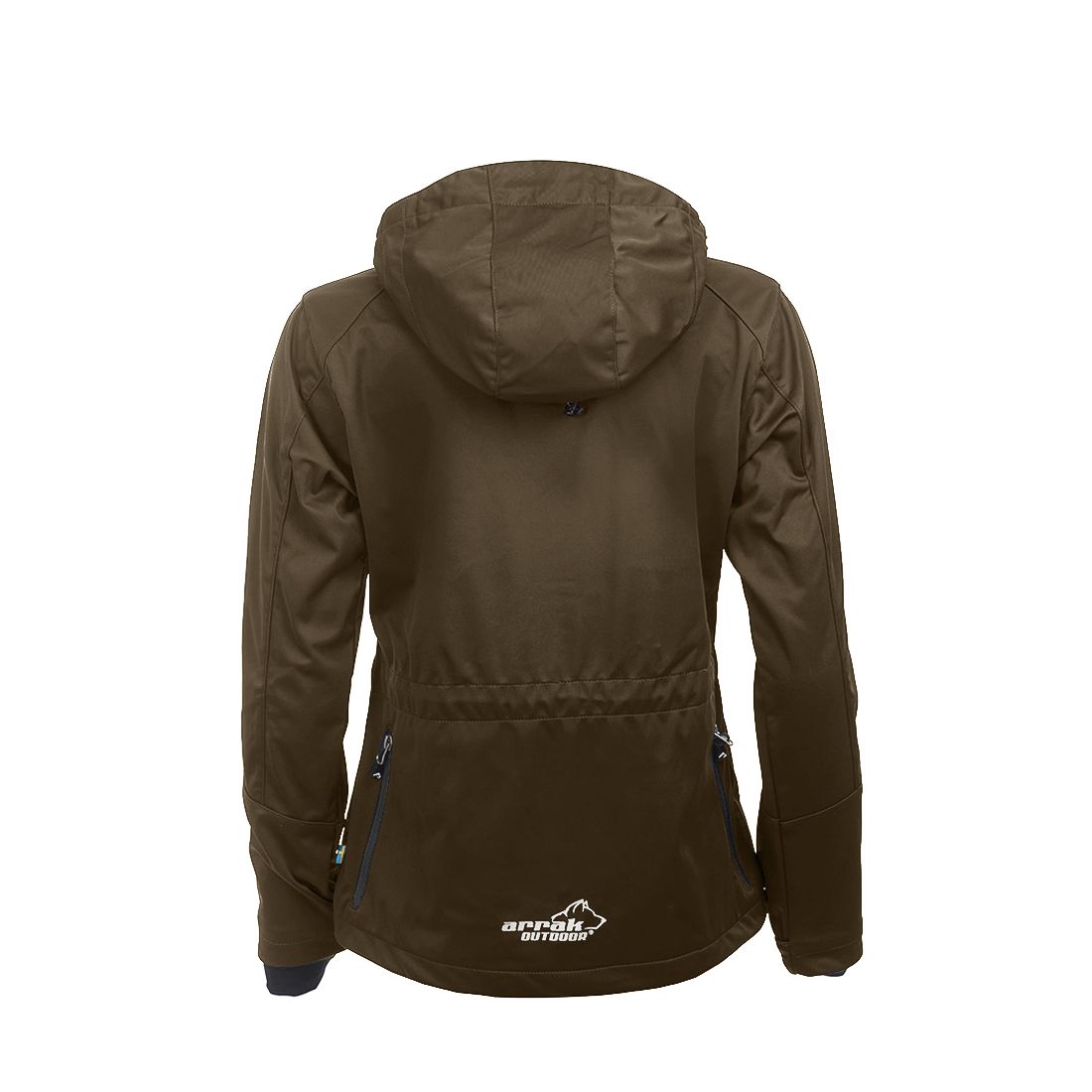 Arrak Outdoor Softshell-jakke Akka dame - Brun - 2
